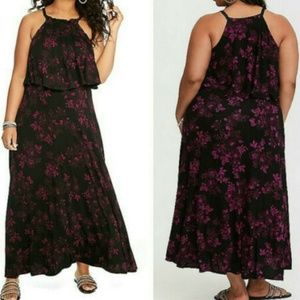 Torrid Maxi Jersey Dress Plus Size 1x